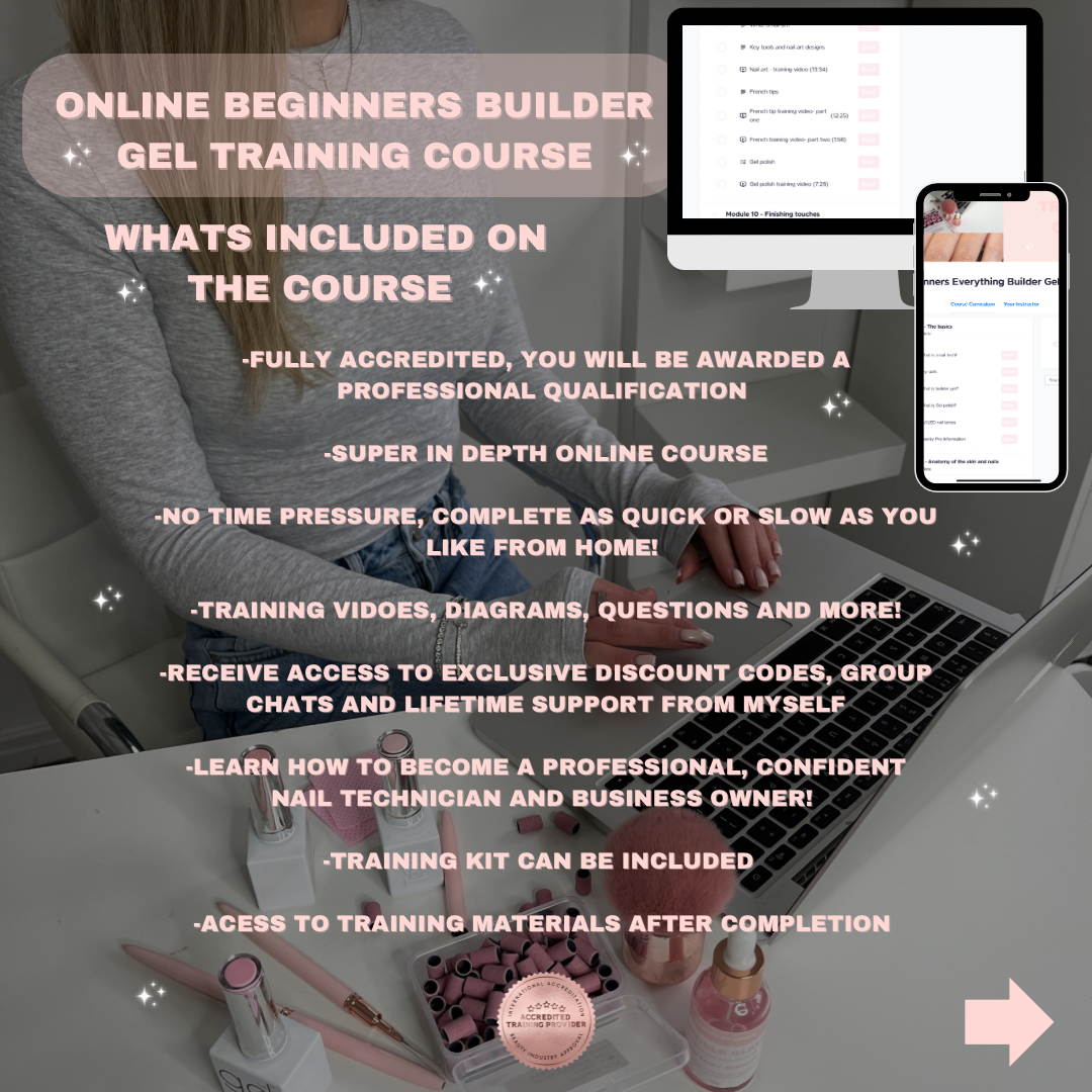 Beginners Online Everything Builder Gel Training Course