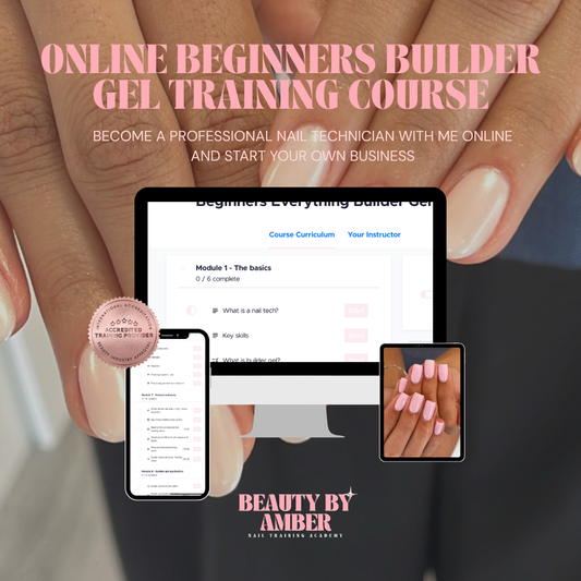 Beginners Online Everything Builder Gel Training Course-UNDER CONSTRUCTION! PURCHASE AVAILABLE FROM JANUARY 2026