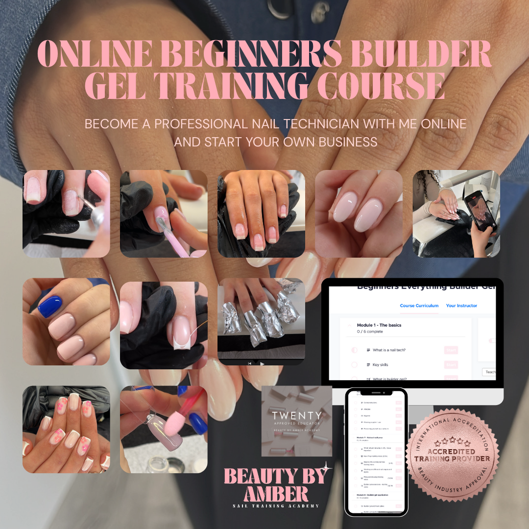 Beginners Online Everything Builder Gel Training Course-UNDER CONSTRUCTION! PURCHASE AVAILABLE FROM JANUARY 2026