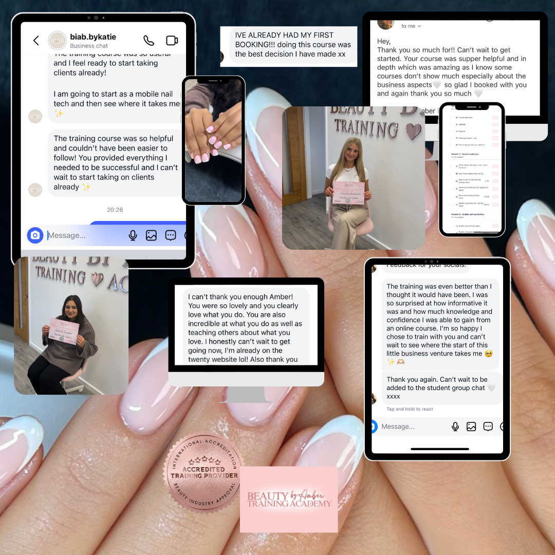 In person beginners builder gel & gel polish training course