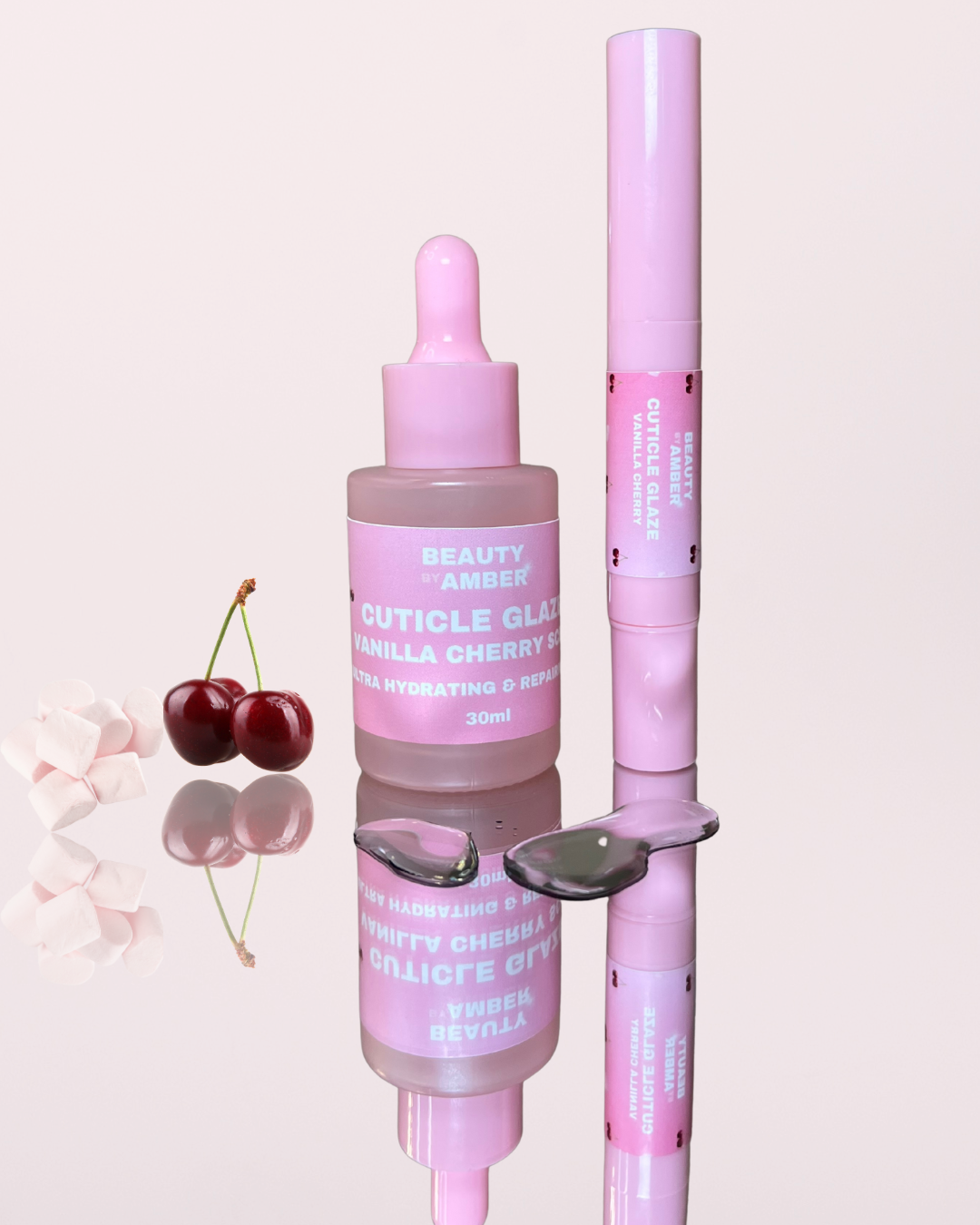 Cuticle glaze - Vanilla Cherry