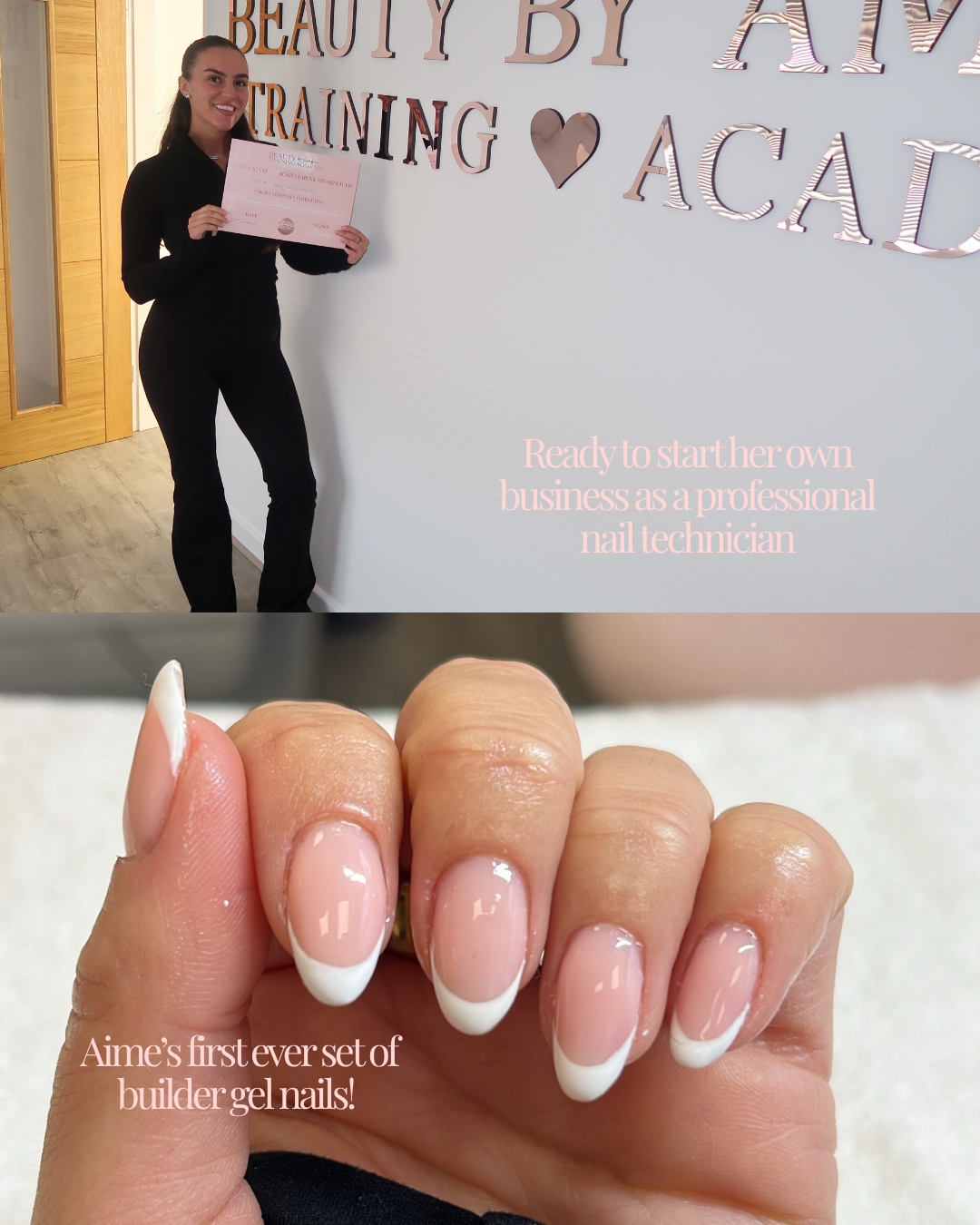 In person beginners builder gel & gel polish training course