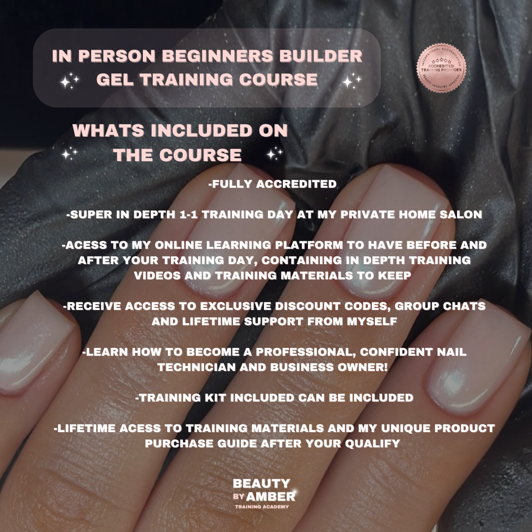 Beginners In Person Everything Builder Gel Training Course
