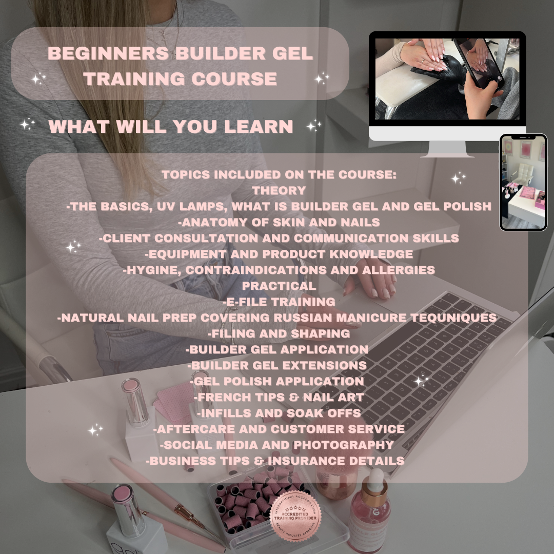 Beginners In Person Everything Builder Gel Training Course